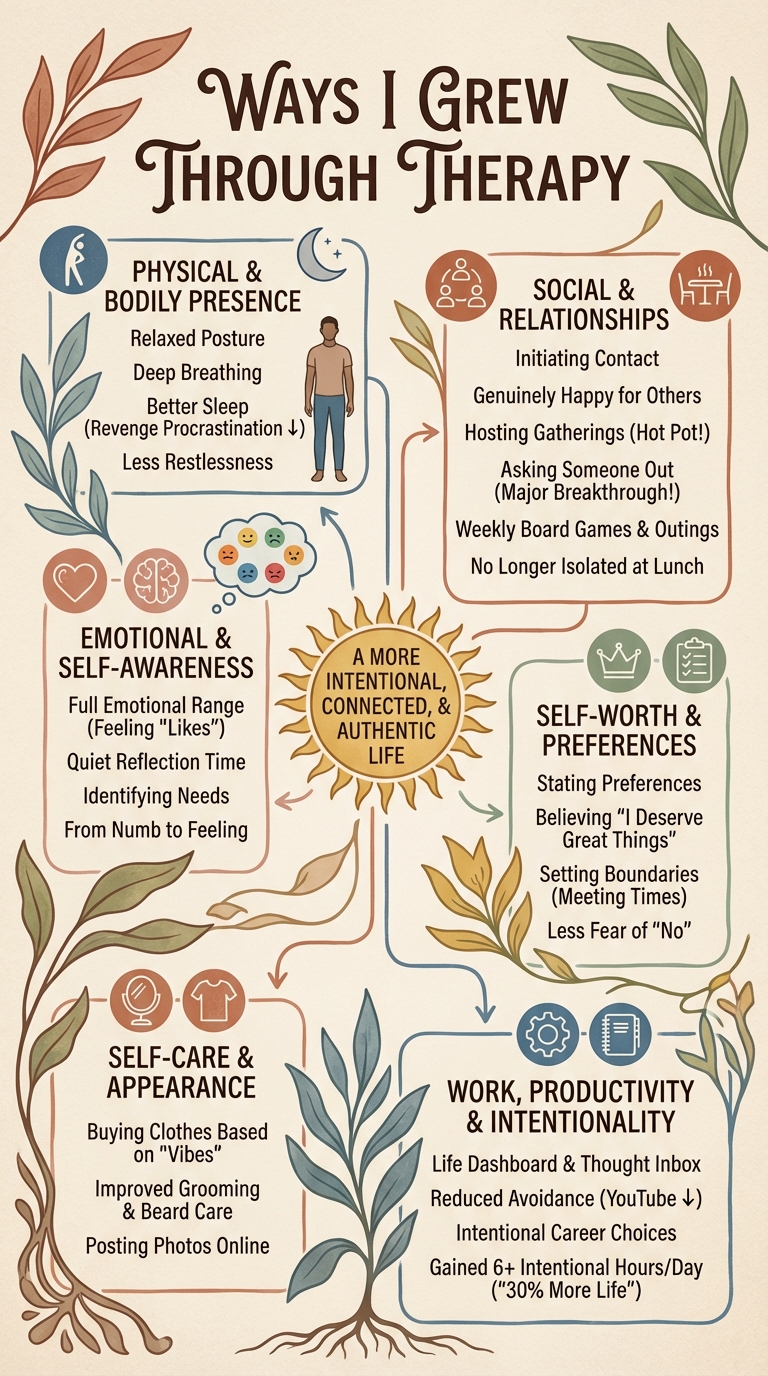 Ways I Grew Through Therapy